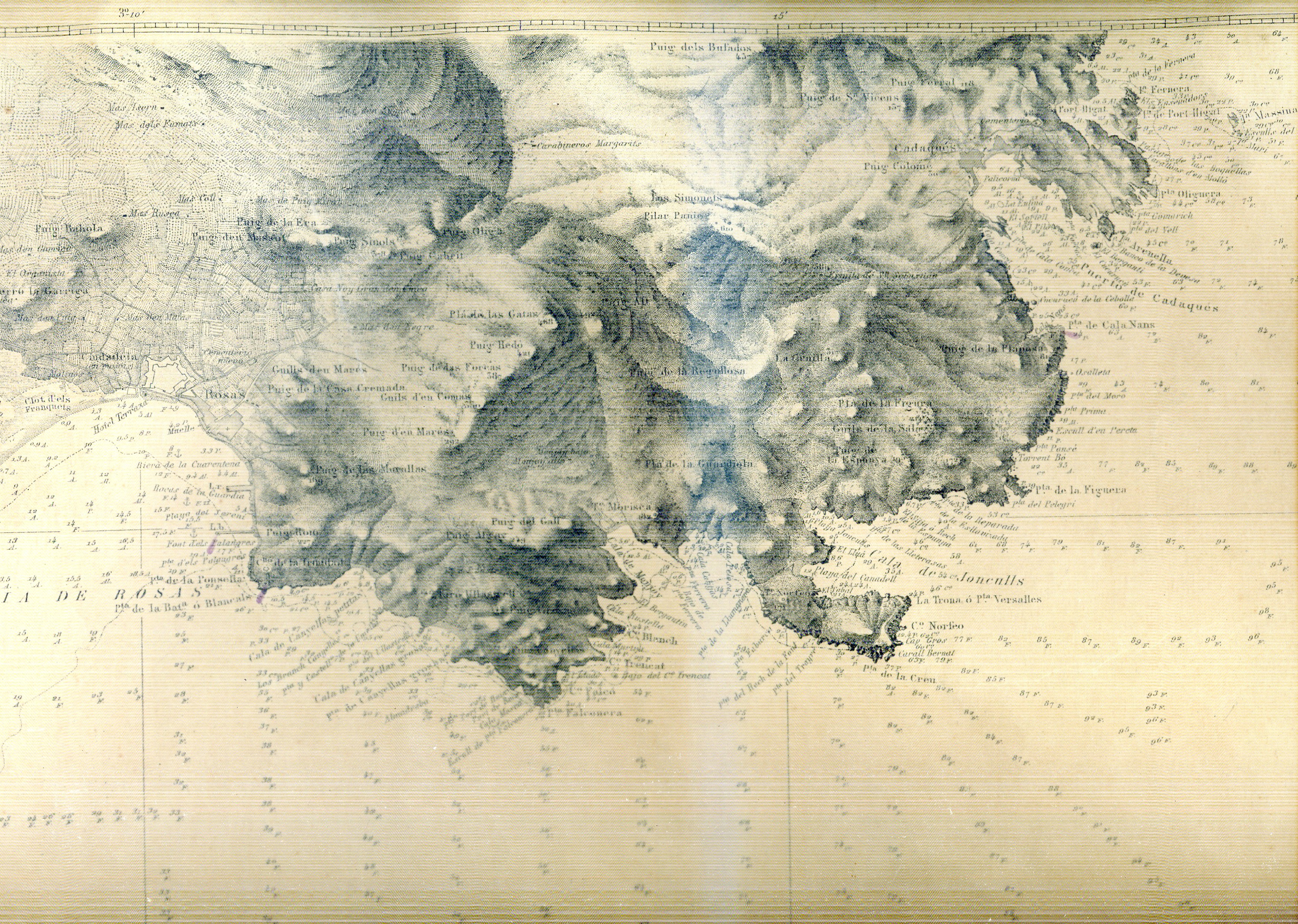 Carta del Golfo de Rosas - Portada